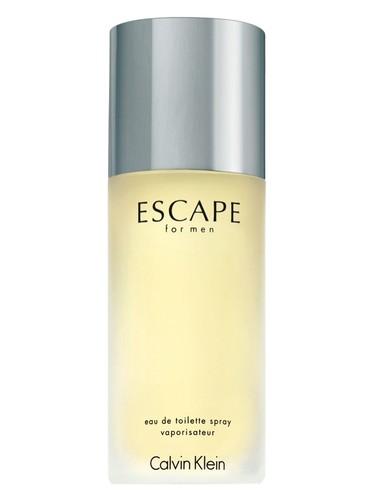 Calvin Klein Escape for Men Calvin Klein cologne fragrance bottle
