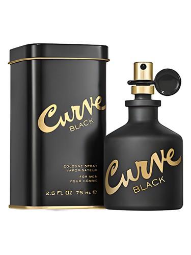 Liz Claiborne Curve Black Liz Claiborne cologne fragrance bottle
