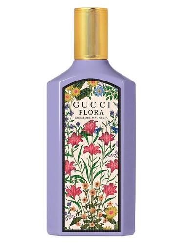 Gucci Flora Gorgeous Magnolia Gucci perfume fragrance bottle