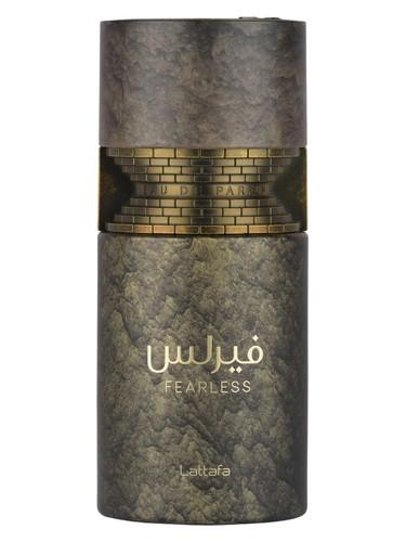 Lattafa Fearless Lattafa Perfumes cologne fragrance bottle