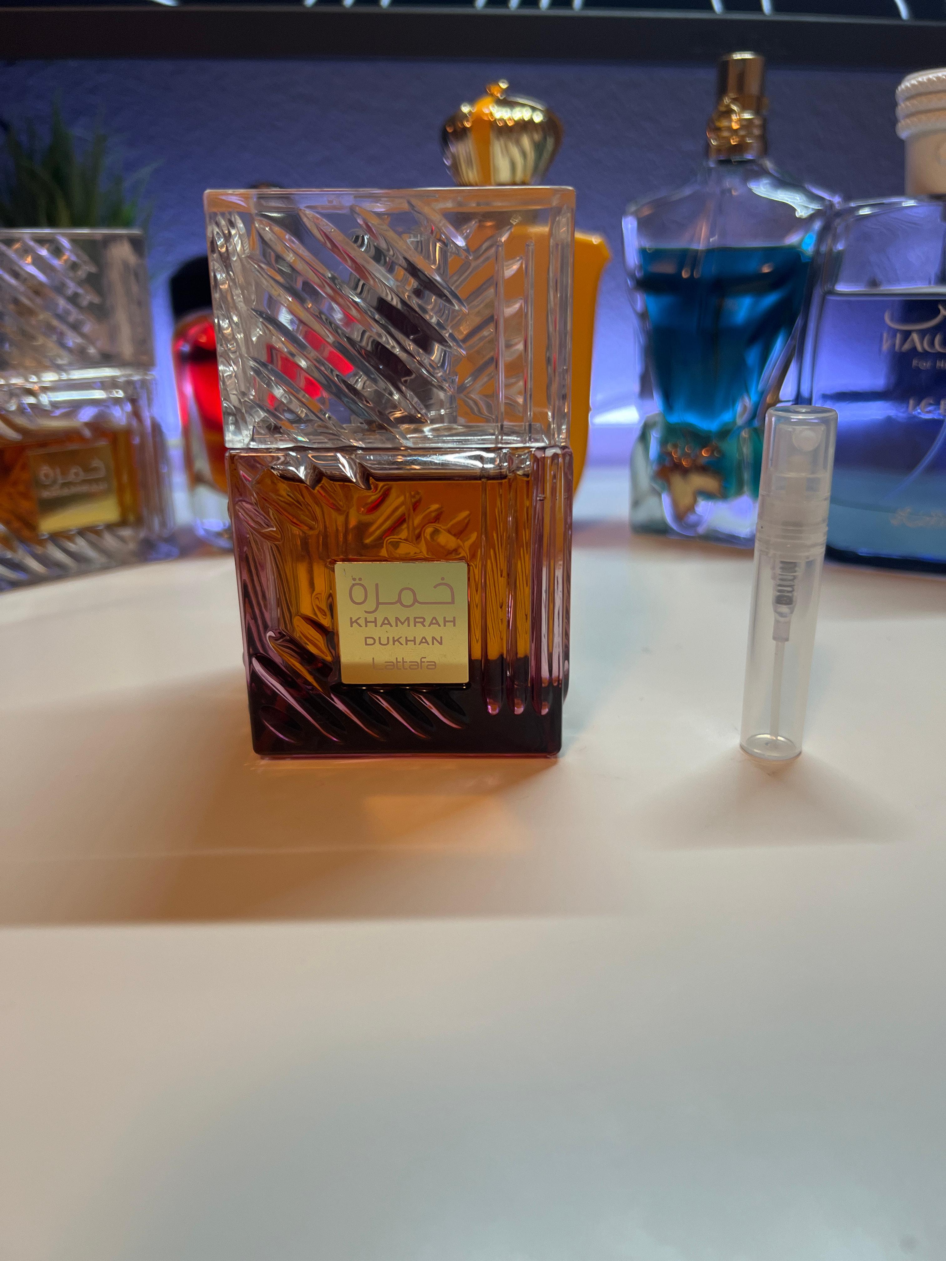 Lattafa Khamrah Dukhan Perfumes Decant