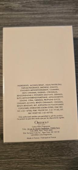 Calvin Klein Obsession for Men New With Packaging thumbnail 2