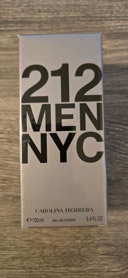 Carolina Herrera 212 Men NYC 3.4 fl oz 100 ml Men's Cologne Eau de Toilette EDT New With Packaging thumbnail 1