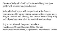 Parfums de Marly Valaya Exclusif Decant thumbnail 2