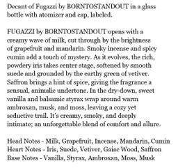 BORNTOSTANDOUT FUGAZZI by Decant thumbnail 2