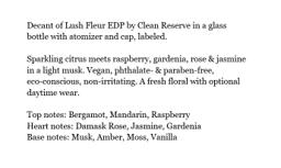 Clean Lush Fleur Decant thumbnail 2