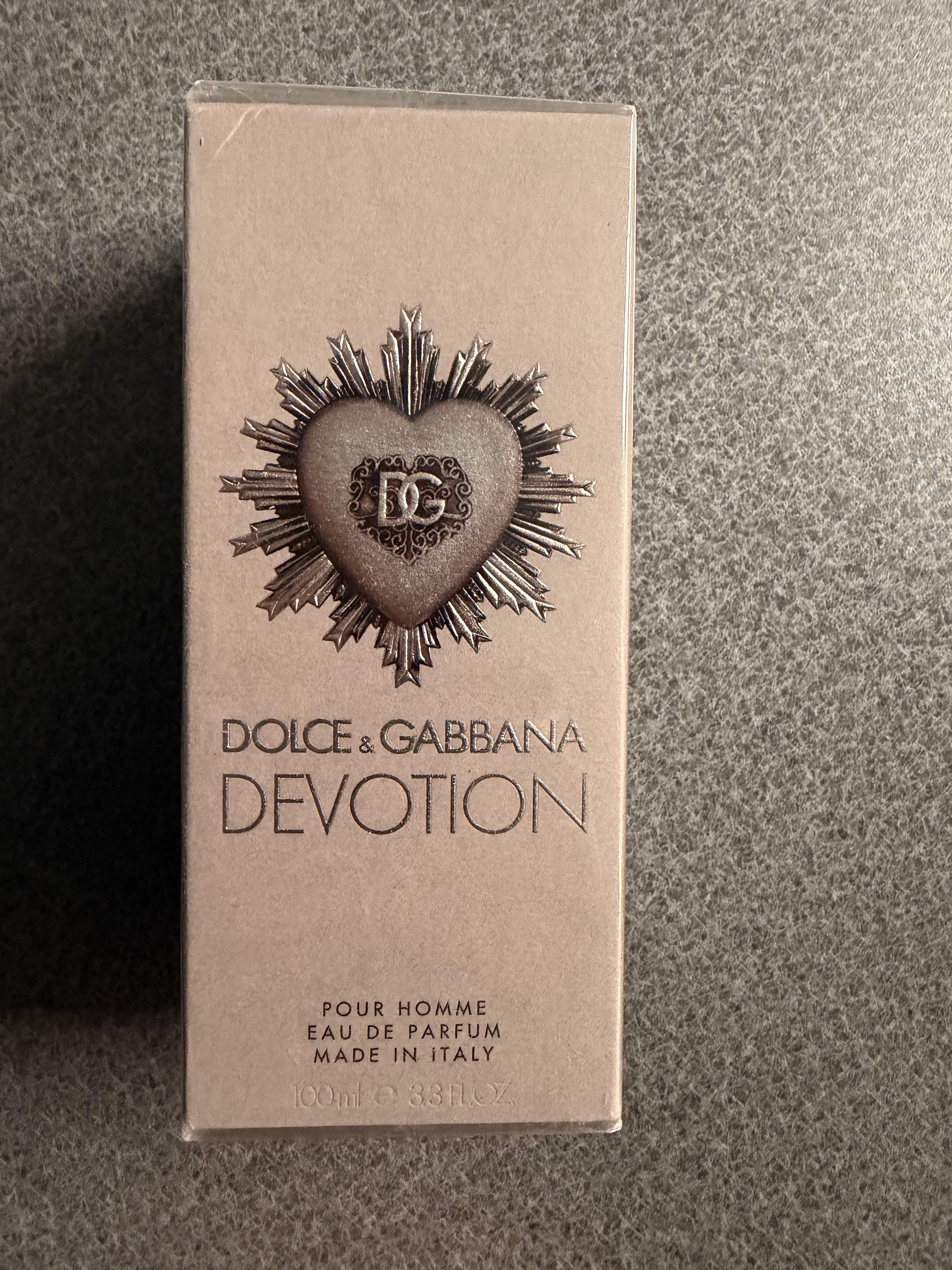 Dolce & Gabbana Devotion Pour Homme New With Packaging