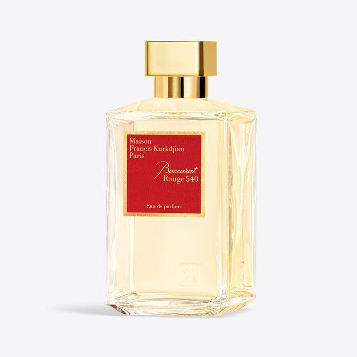 A bottle of Maison Francis Kurkdjian Baccarat Rouge 540