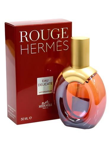 Hermès Rouge Hermes Eau Delicate fragrance bottle