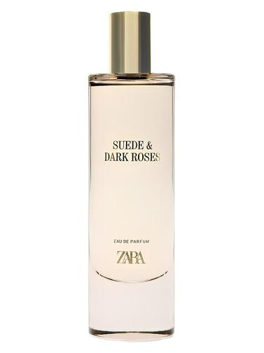 Zara Suede & Dark Roses fragrance bottle