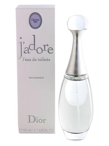 Dior J'adore Eau de Toilette 2002 fragrance bottle
