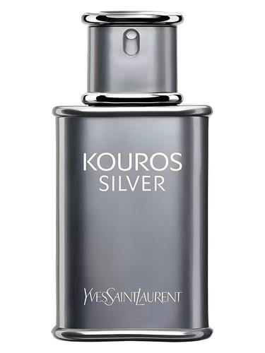 Yves Saint Laurent Kouros Silver fragrance bottle