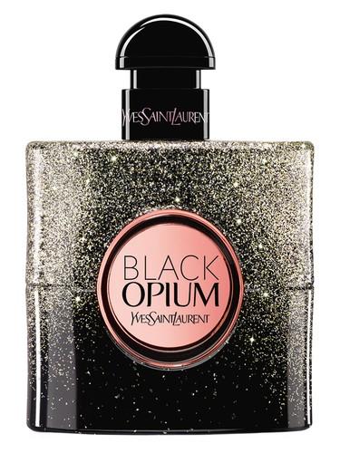 Yves Saint Laurent Black Opium Sparkle Clash Limited Collector's Edition Eau de Parfum fragrance bottle