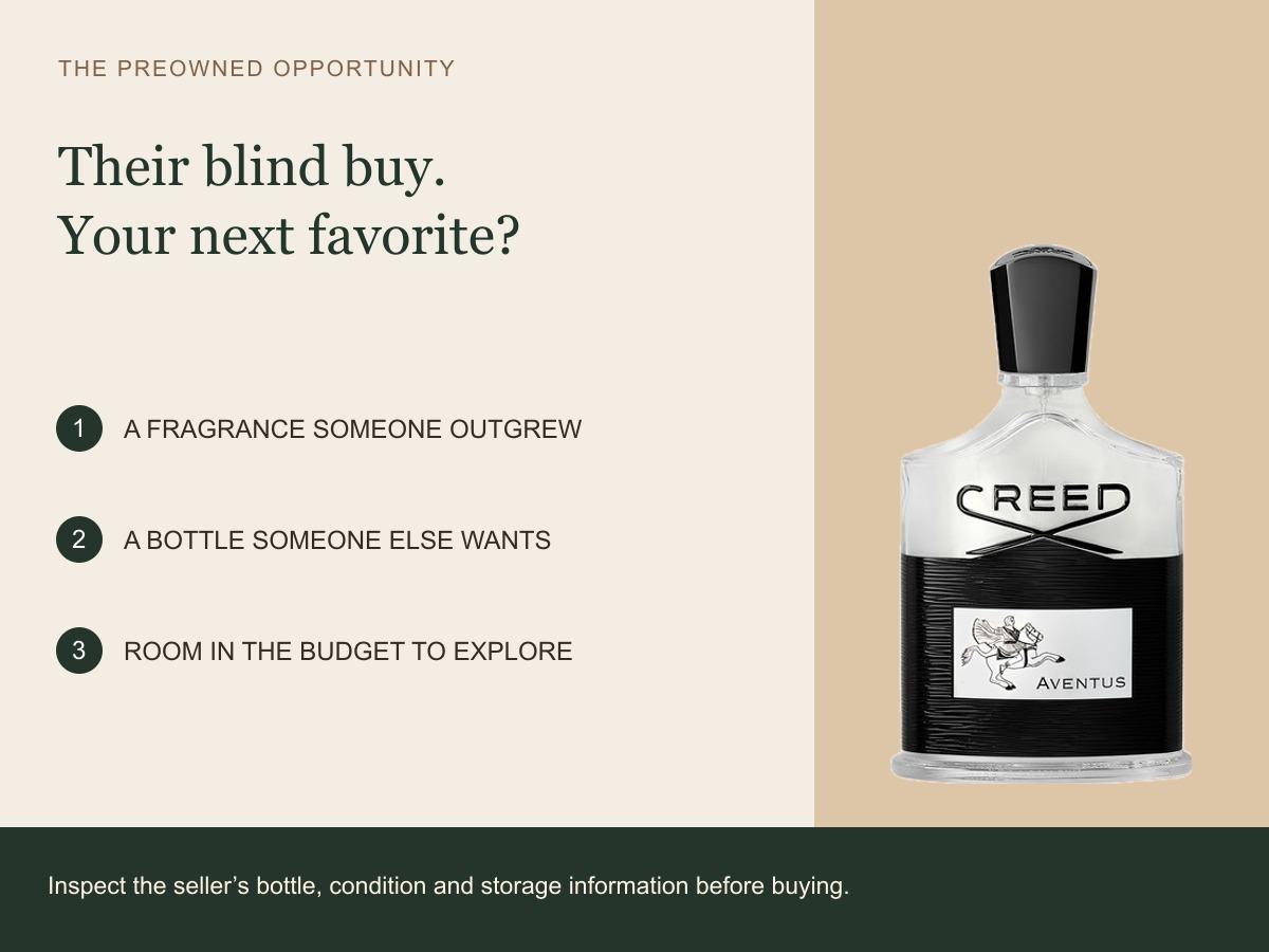 The money didn’t disappear. Some of it is still in the bottle. — Your Collection Is Worth Something. Even the Bottles You Don’t Wear.