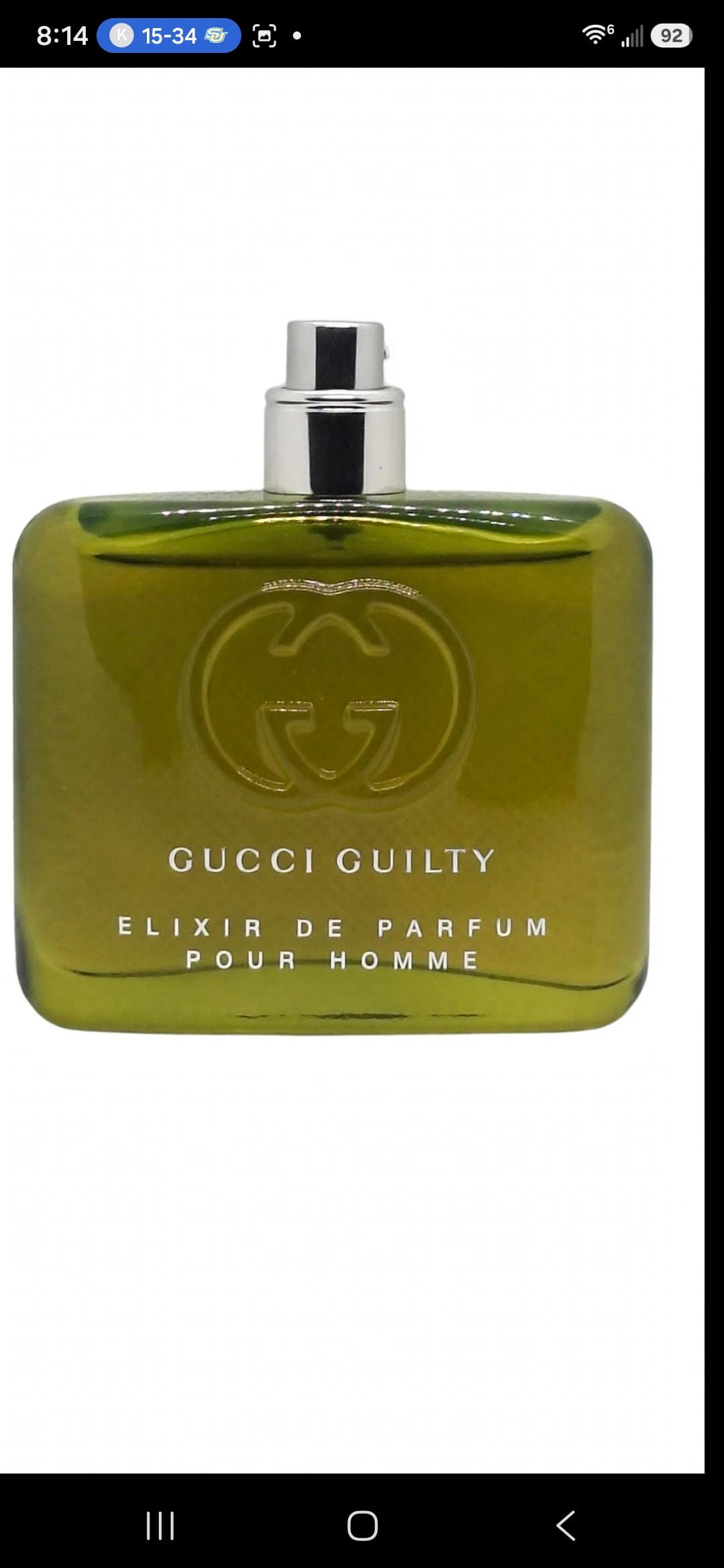 Guilty Elixir de Parfum pour Homme Gucci cologne
